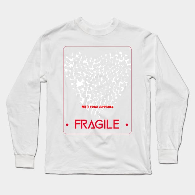 Fragmented broken heart Long Sleeve T-Shirt by M[ ]